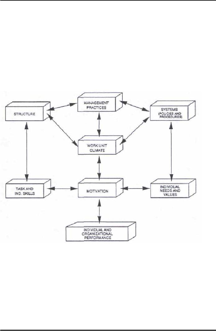 Burke-Litwin Model for organizational change Medicaid case study